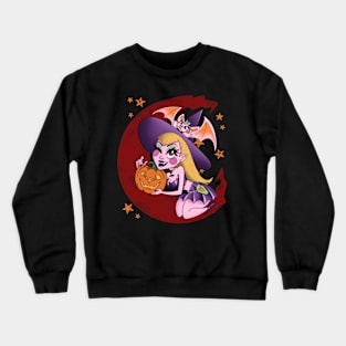 Cute Pastel Goth Witch Crewneck Sweatshirt